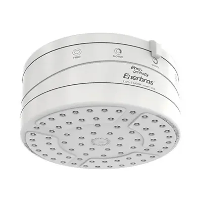 CHUVEIRO ENERBANHO 4T BCO 6800W 220V ENERBRAS