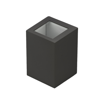 ARANDELA FRANKFURT AL 2 FACHOS G 1XG9 PRETO FOSCO