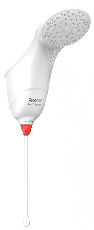 DUCHA ELETRONICA SUBLIME 220V / 7500W BRANCA ZAGONEL