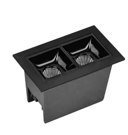 LUM SOUL 4W 2700K 30GRAUS BIVOLT EMBUTIR PRETO OPUS