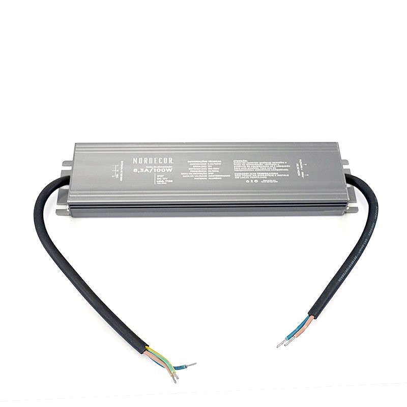 FONTE 12V IP67 100W 8,3A NORDECOR