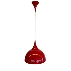 PENDENTE BARI COM CONE VERMELHO AIROLUZ