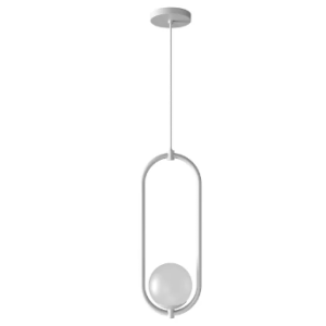 PENDENTE GLOBE IV 1XG9 OPALINO PTM