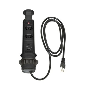 TORRE DE TOMADA C/ 2 TOMADAS + 2 USB PIX