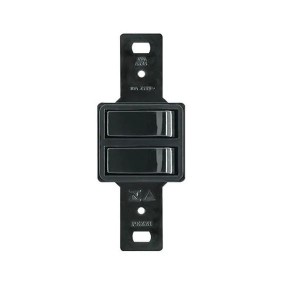 INTERRUPTOR 2 T PARALELO 10A 250V~ S/PLACA PRETO - PEZZI