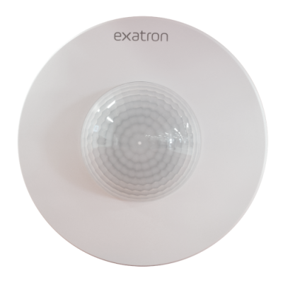 SENSOR PRESENCA TETO UFO 360G 20M MICROC BIVOLT BRANCO