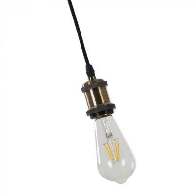 PENDENTE VOUSI E27 OURO VELHO NORDECOR