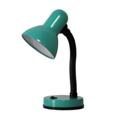 LUMINARIA DE MESA FLEXIVEL C/BASE VERDE